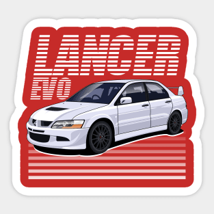 Lancer Evo JDM Style Sticker